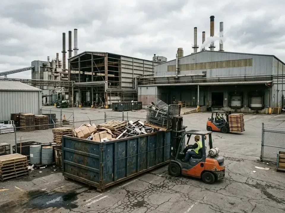 industrial-factory-scrap-conta-003 — frequently asked questions, Cheap Roll-off Dumpster Rentals in Little Falls, MN